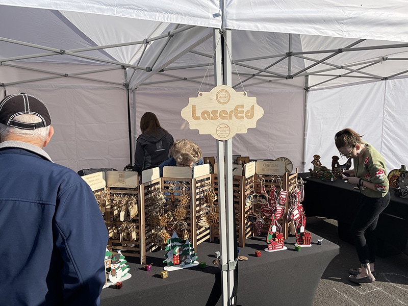 LaserEd Event Booth